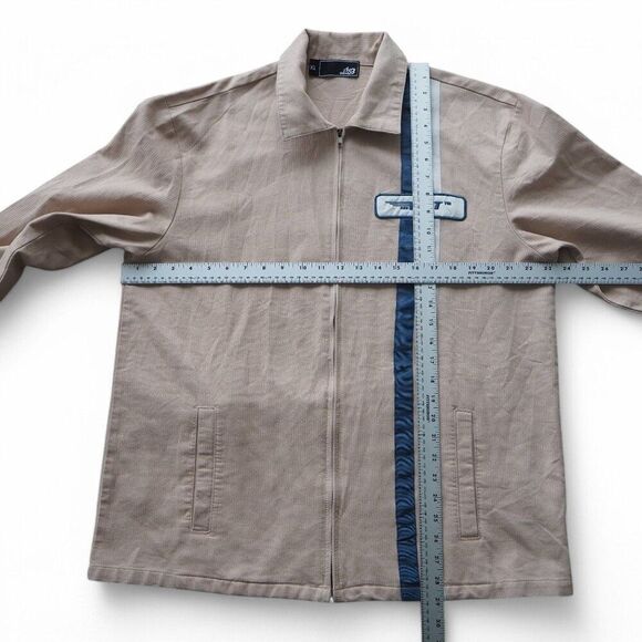 LOST Enterprises Goodtime Retro Style Warehouse Cotton Jacket Beige Men's XL - Picture 5 of 8